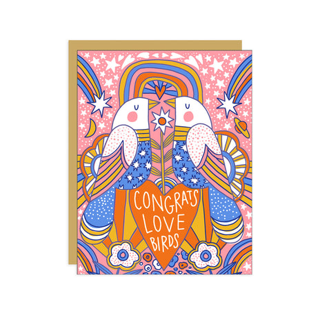 Love Birds Greeting Card