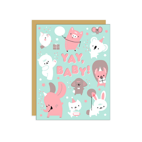 Baby Party Greeting Card