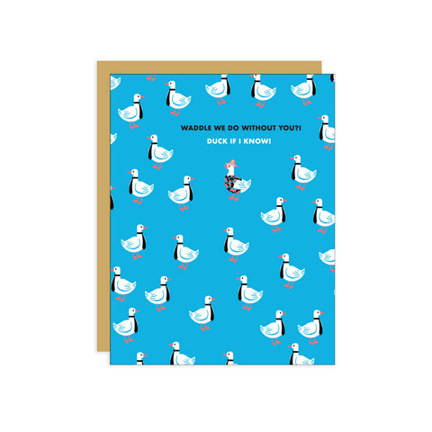 Duck Greeting Card