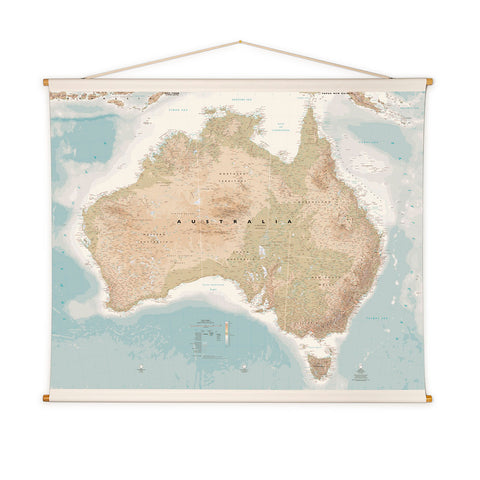 Australia Wall Map