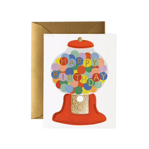 Gumball Birthday Greeting Card