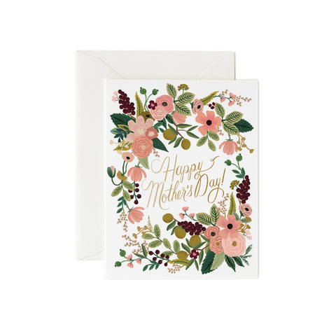 Garden Party Mother's Day Greeting Card