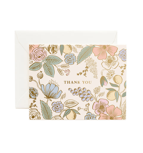 Colette Thank You Greeting Card