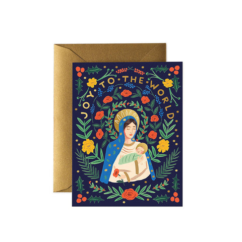 Madonna & Child Greeting Card