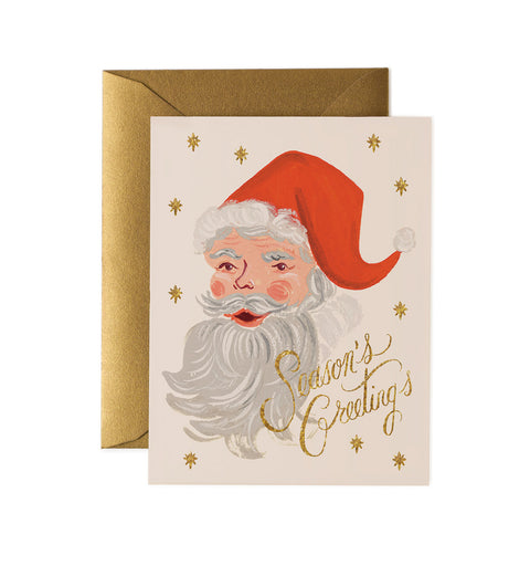 Greetings From Santa Card