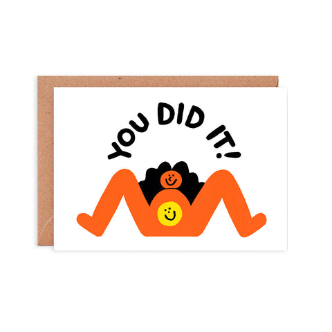 You Did It Greeting Card