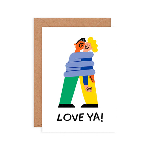 Love Ya Greeting Card