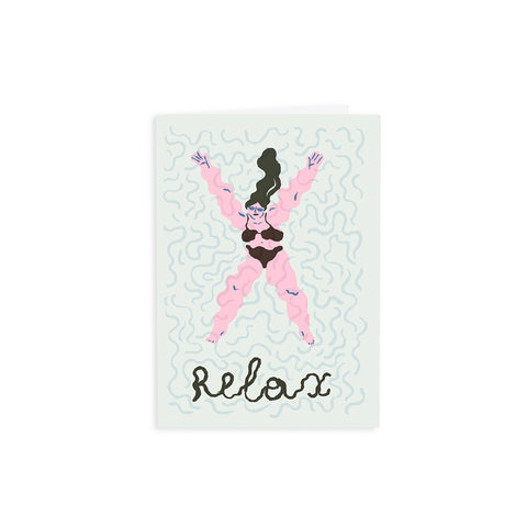 Relax Greeting Card